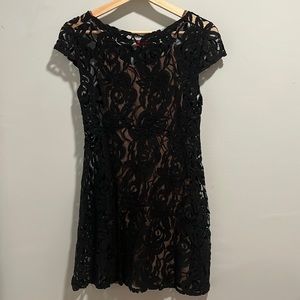 Lace Black Dress